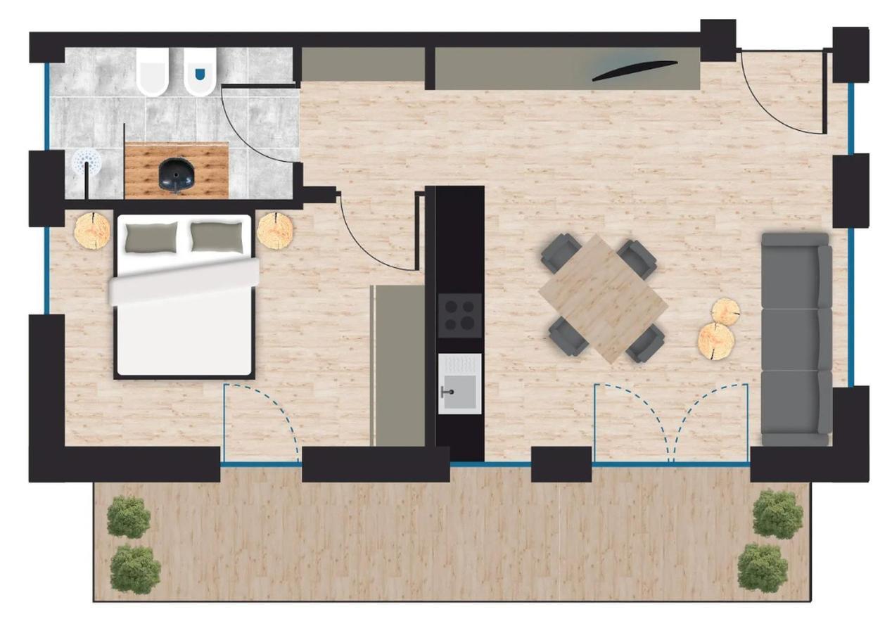 Apartment Poma Funes  Exterior photo